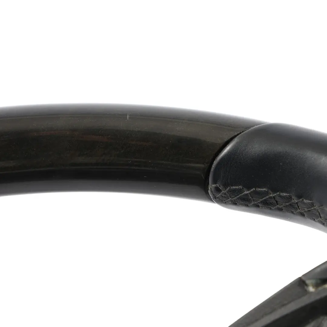Nero In Pelle Legno Cambio al Volante per Mercedes W212 Volante con numero di parte A2124601103 Mercedes W212 Volante Nero In Pelle Legno Cambio al Volante - SKU A2124601103 - Numero di parte A2124601103