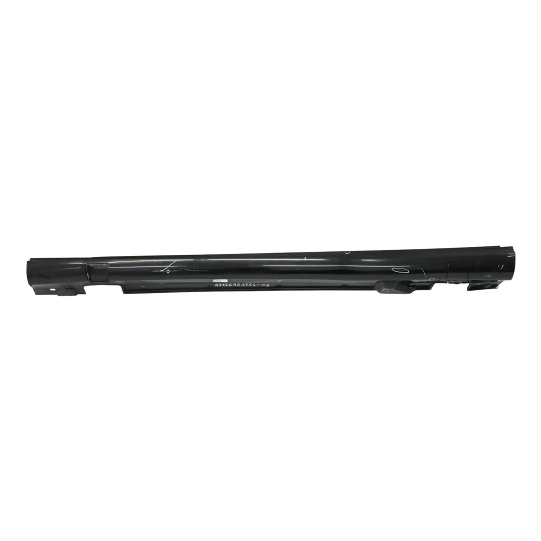  Faldón Lateral Mercedes S212 Tapa Izquierda AMG Obsidian Black - 197 - SKU A2126981754-OB - Número de pieza A2126981754