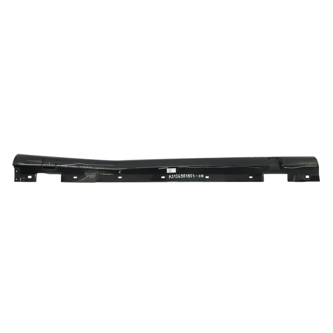  Cache Latérale Mercedes W212 Droite AMG Seuil De Porte Obsidian Black - 197 - SKU A2126981854-OB - Numéro de pièce A2126981854