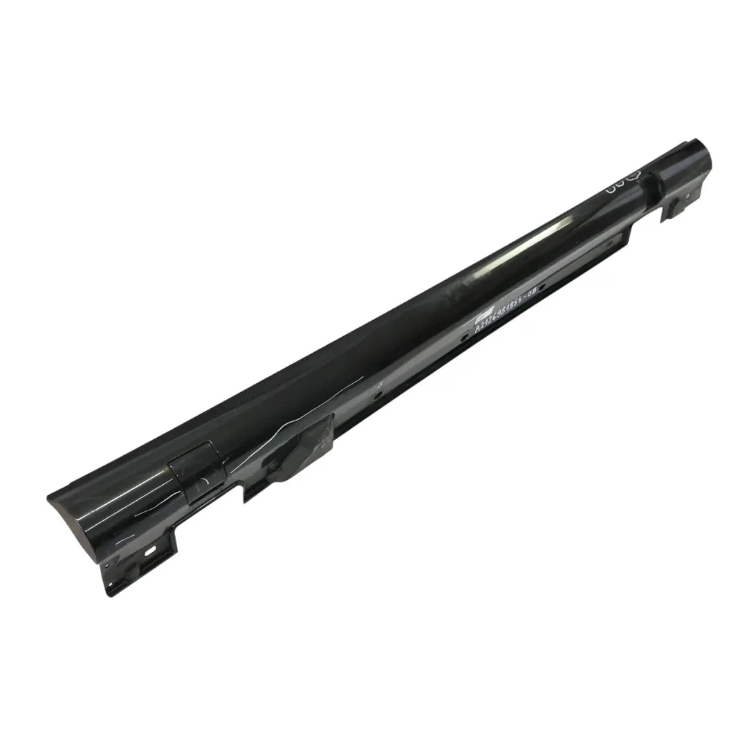 Minigonne Laterali Mercedes W212 Lato Destro AMG Obsidian Black - 197 - SKU A2126981854-OB - Numero di parte A2126981854
