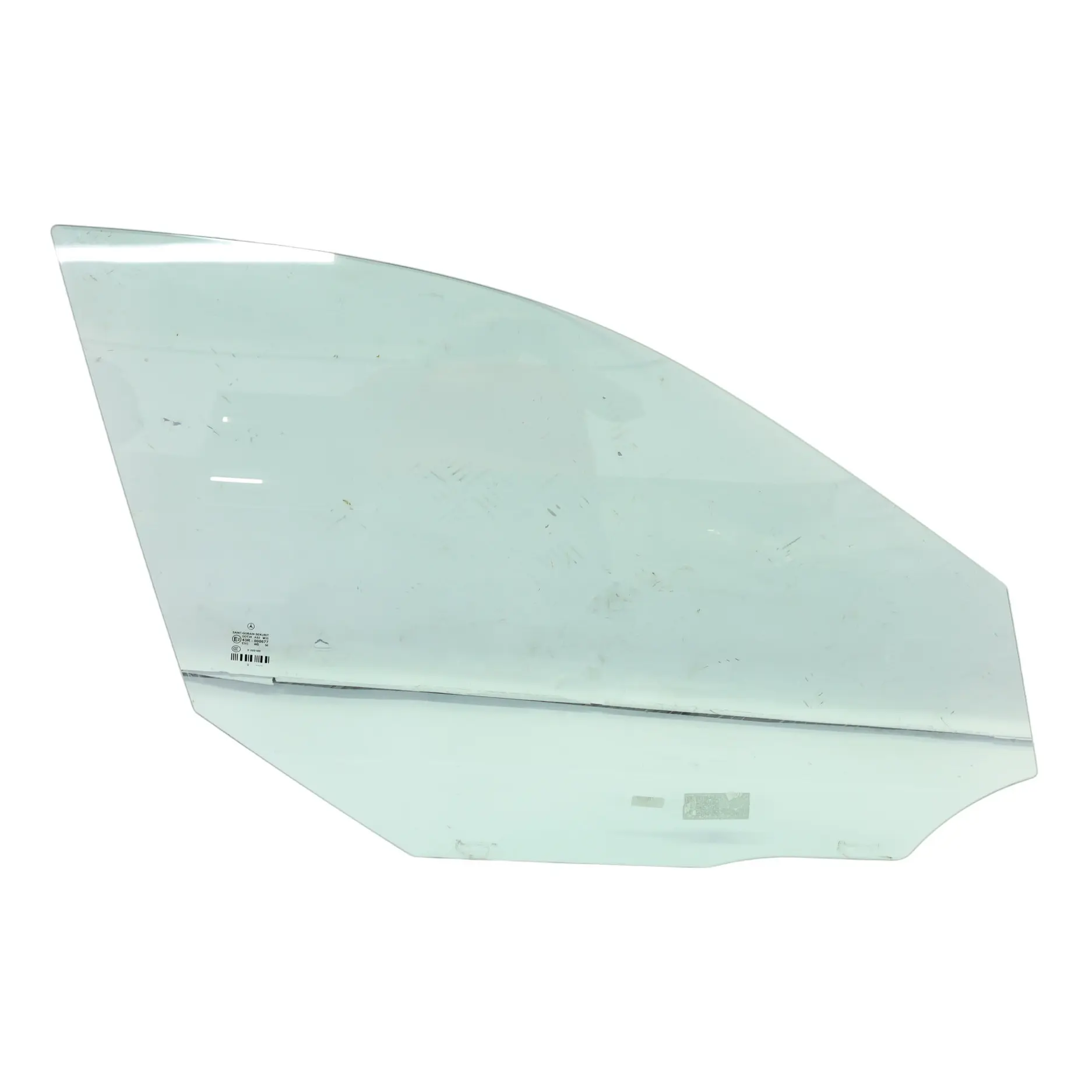 Mercedes W212 Glace fenêtre porte Panneau avant droit Vert AS2 A2127250810