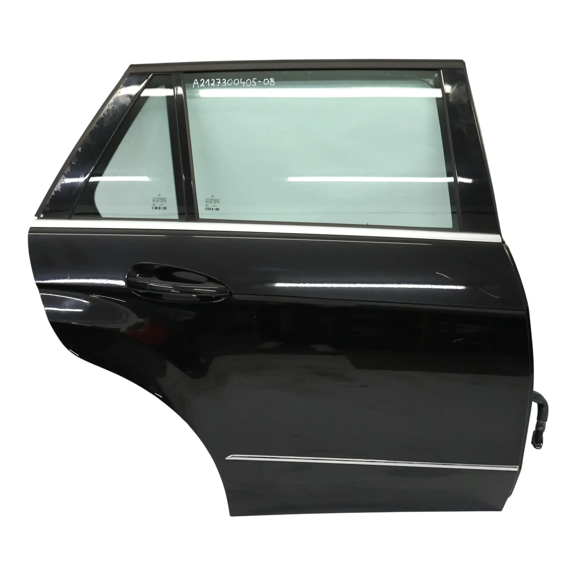 Panneau De Porte Mercedes S212 Break Arrière Droite Obsidian Black - 197