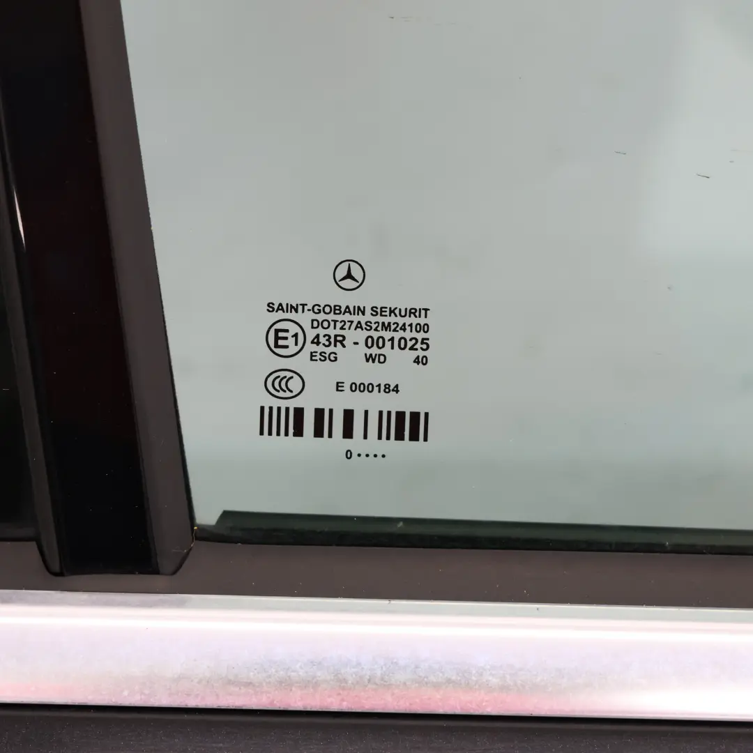  Tür Mercedes S212 Kombi Hinten Rechts Abdeckplatte Obsidian Black Schwarz - 197 - SKU A2127300405-OB - Teilenummer A2127300405
