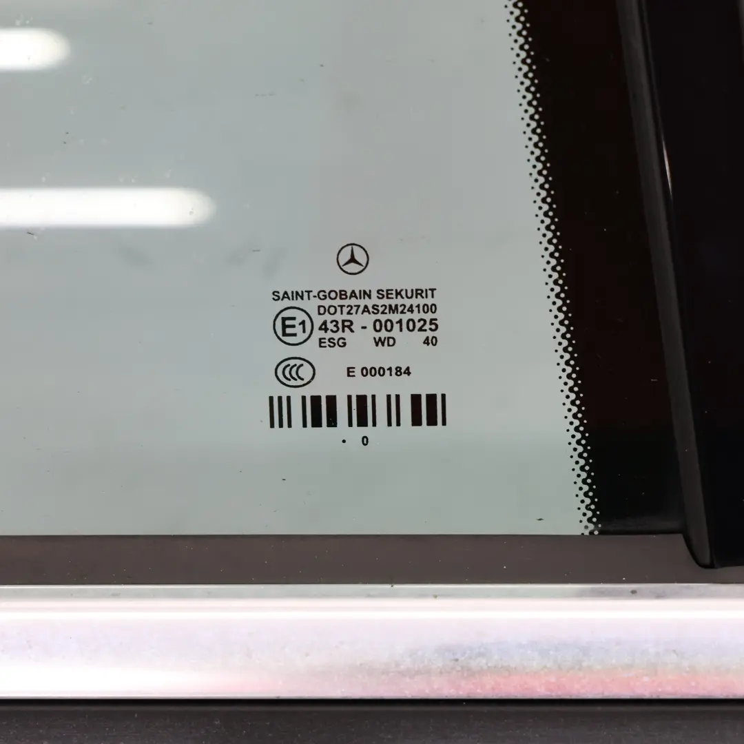  Tür Mercedes S212 Kombi Hinten Rechts Abdeckplatte Obsidian Black Schwarz - 197 - SKU A2127300405-OB - Teilenummer A2127300405