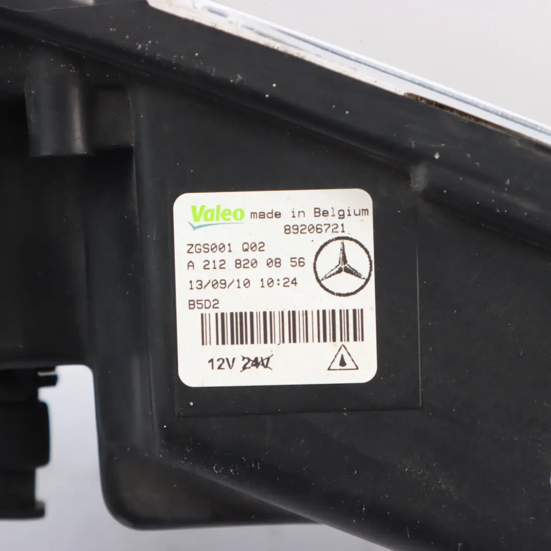 Mercedes W207 W212 Front Bumper Right O/S Fog Daytime Light Lamp LED - SKU A2128200856-1 - Part number A2128200856