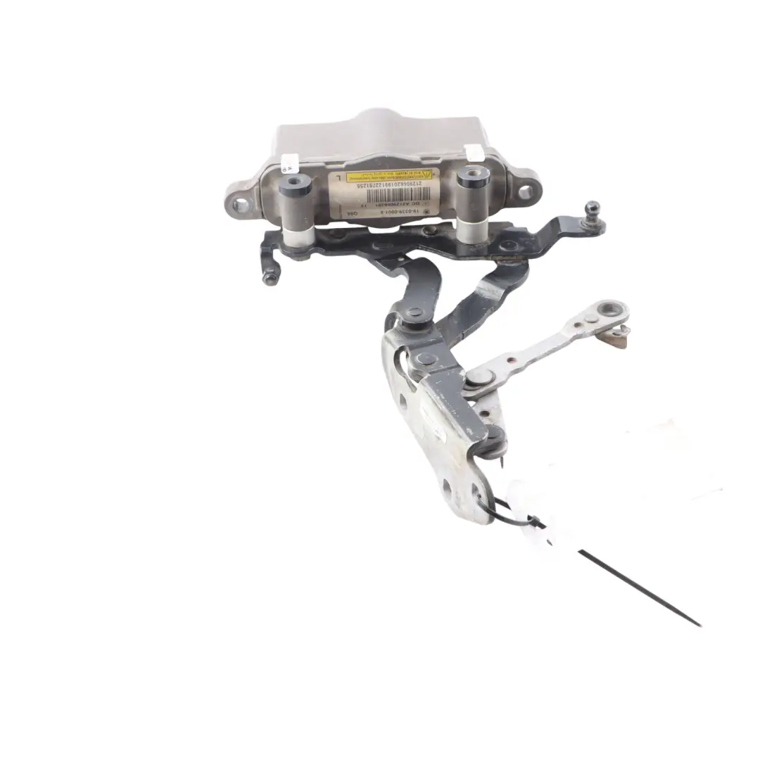 Hood Hinge Pedestrian Protection Left N/S Black - 041 to Mercedes W204 W212 with Part number A2129066201 Mercedes W204 W212 Hood Hinge Pedestrian Protection Left N/S Black - 041 - SKU A2129066201-BLA - Part number A2129066201