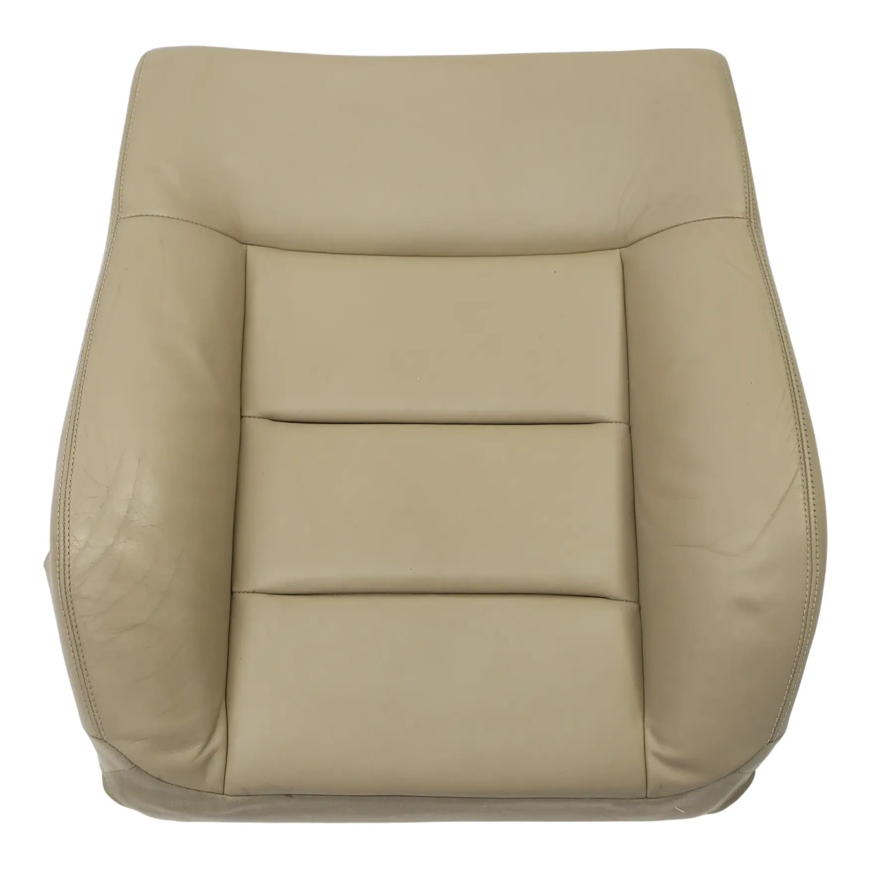 Mercedes W212 S212 Siège Avant Chauffant En Cuir Nappa Beige Avec Dossier Droit