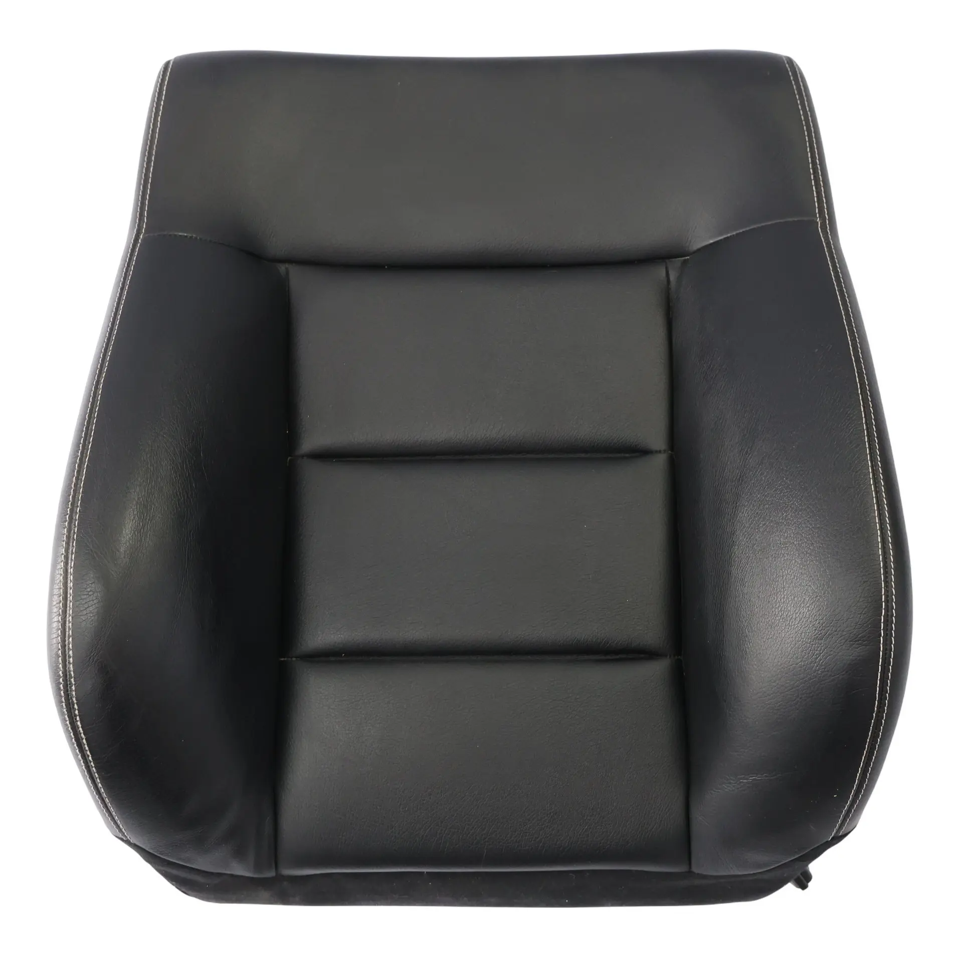 Mercedes W212 Seat Backrest Front Right O/S Electric Heated Black Leather