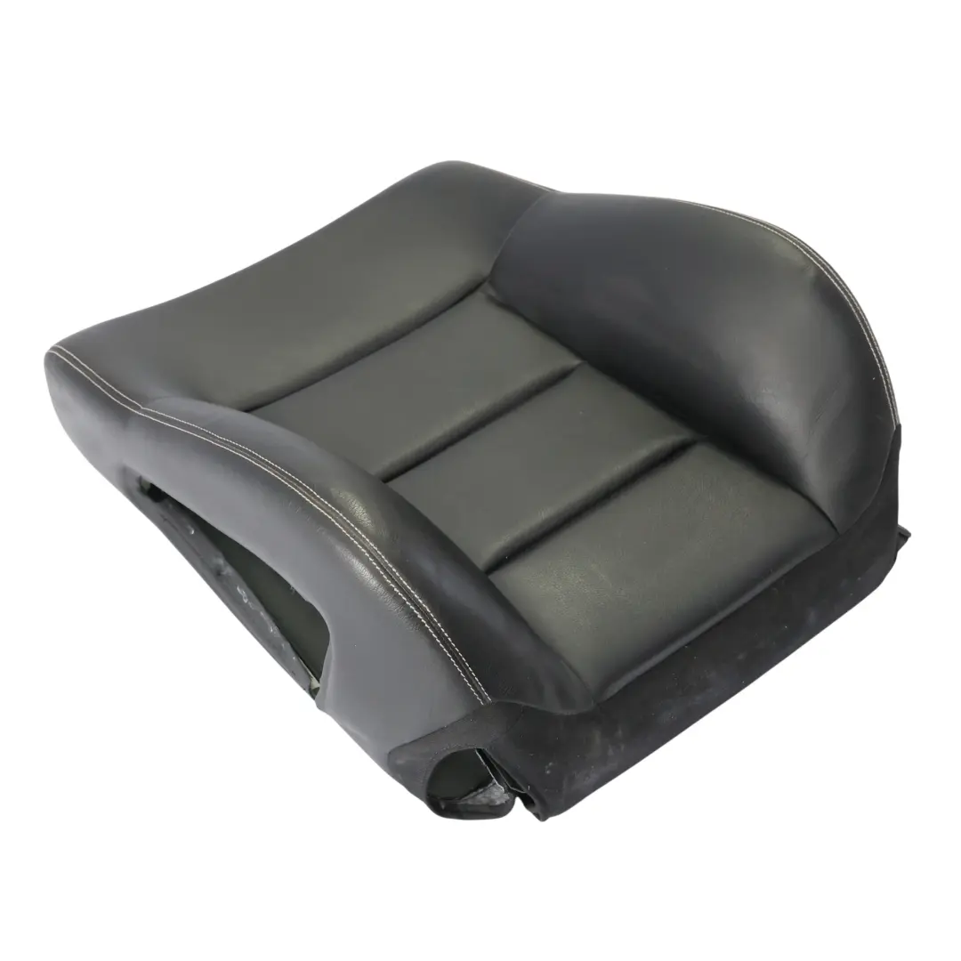 Backrest Front Right O/S Electric Heated Black Leather to Mercedes W212 Seat with Part number A2129105247 Mercedes W212 Seat Backrest Front Right O/S Electric Heated Black Leather - SKU A2129105247 - Part number A2129105247