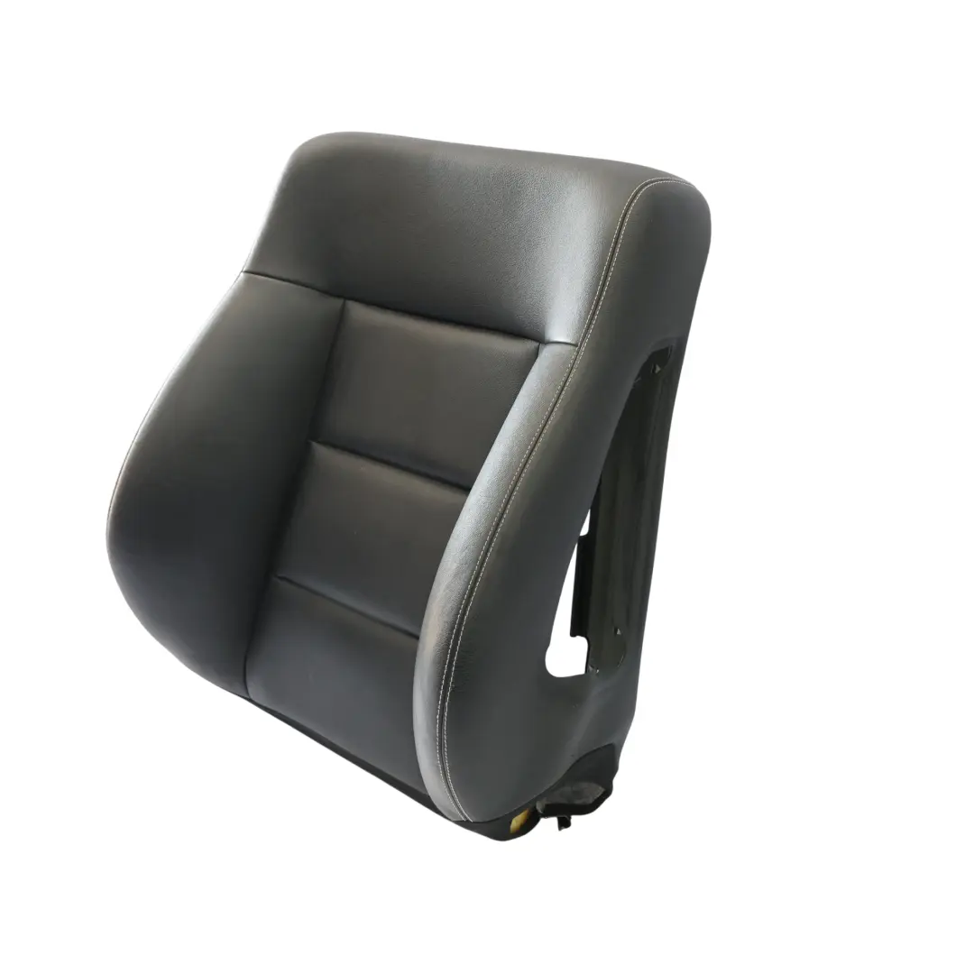 Mercedes W212 Vorder Seite Sport Sitz Rücken Lehne Raum Beheizt Leder Schwarz - SKU A2129106347 - Teilenummer A2129106347