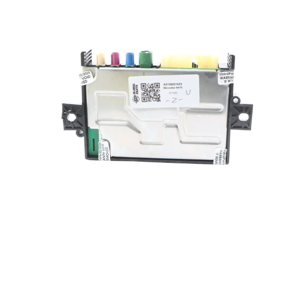 W470 Bluetooth Module Control Unit to Mercedes with Part number A2139001423 Mercedes W470 Bluetooth Module Control Unit - SKU A2139001423 - Part number A2139001423