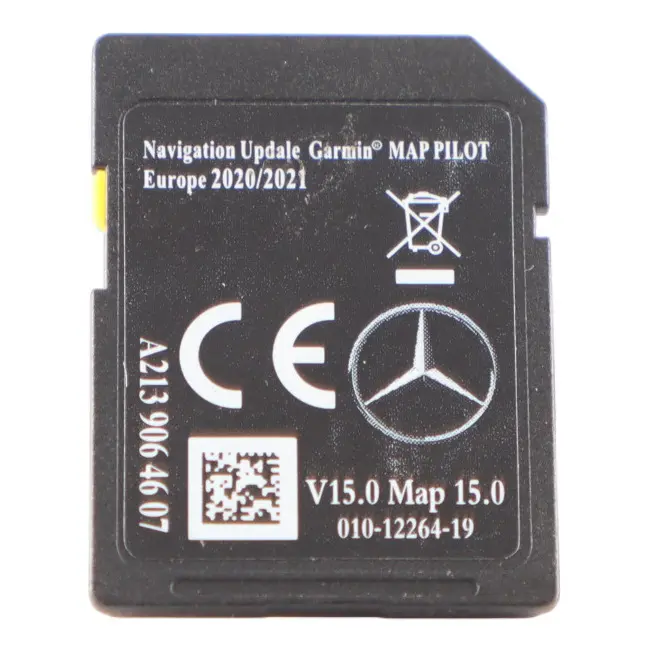 Card Mercedes W205 C220d Garmin Map Pilot Navi Europe 20 / 21 to SD with Part number A2139064607 SD Card Mercedes W205 C220d Garmin Map Pilot Navi Europe 20 / 21 - SKU A2139064607 - Part number A2139064607