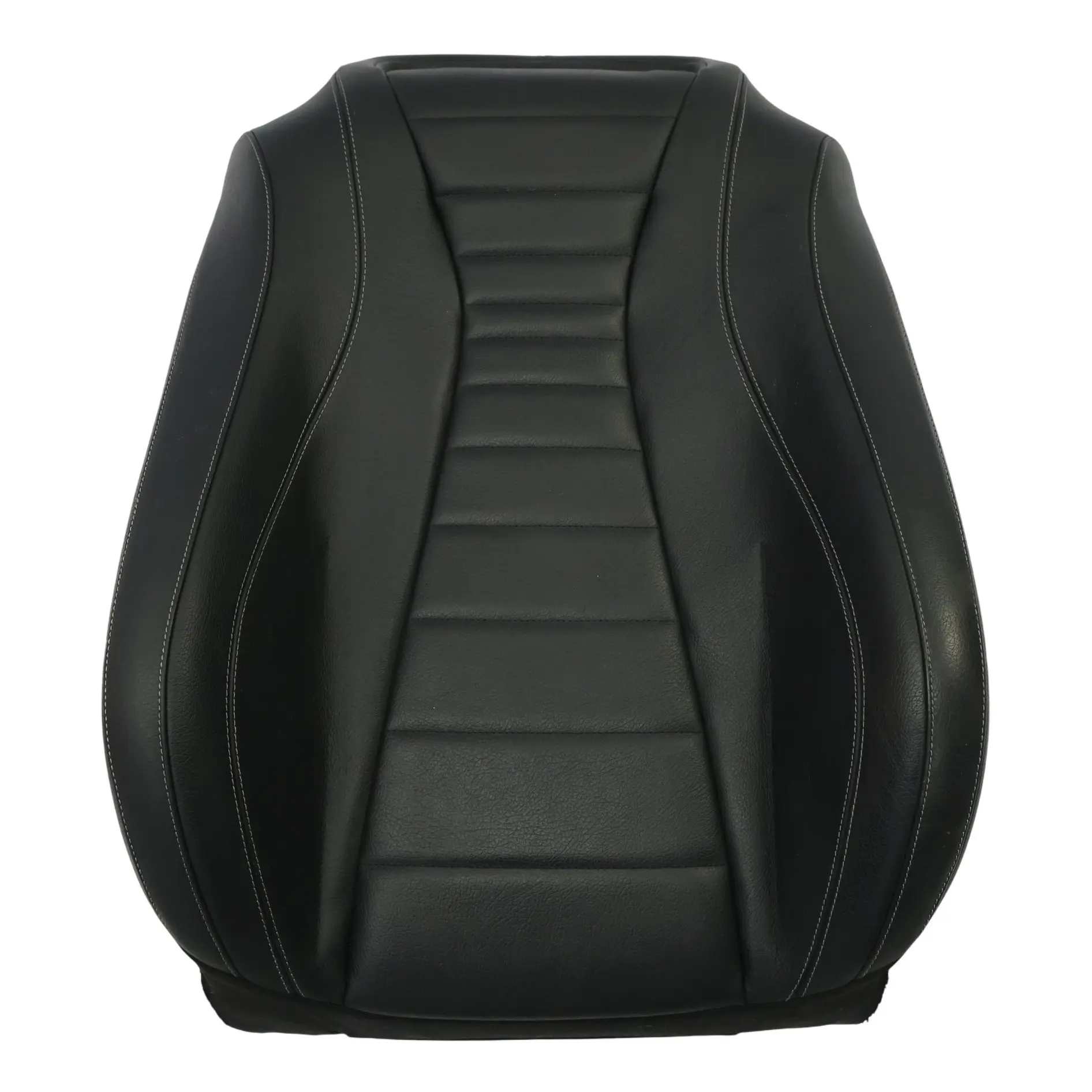Mercedes W213 Front Seat Backrest Left N/S Heated Interior Leather Black