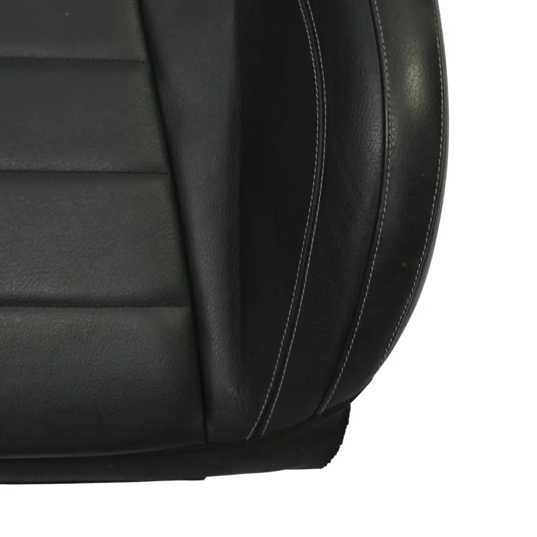 Mercedes W213 Front Seat Backrest Left N/S Heated Interior Leather Black - SKU A2139104002 - Part number A2139104002