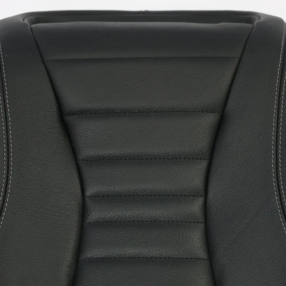 Mercedes W213 Respaldo Asiento Delantero Izquierdo Calefactable Cuero Negro - SKU A2139104002 - Número de pieza A2139104002