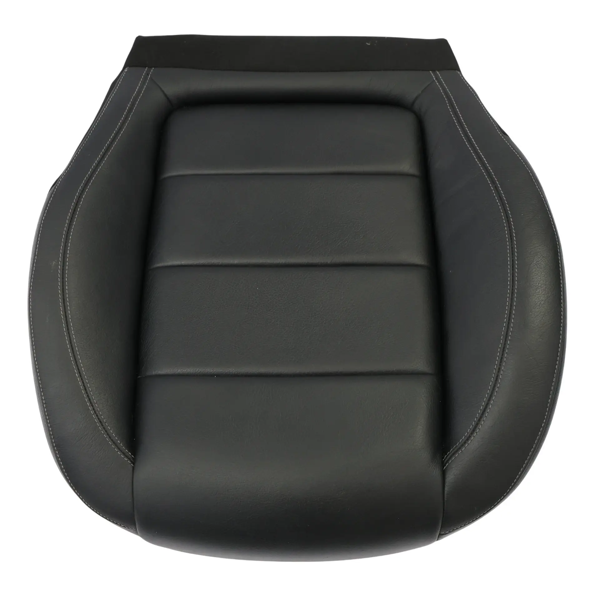 Mercedes W213 Front Lower Seat Base Cover Heated Leather Black Left N/S