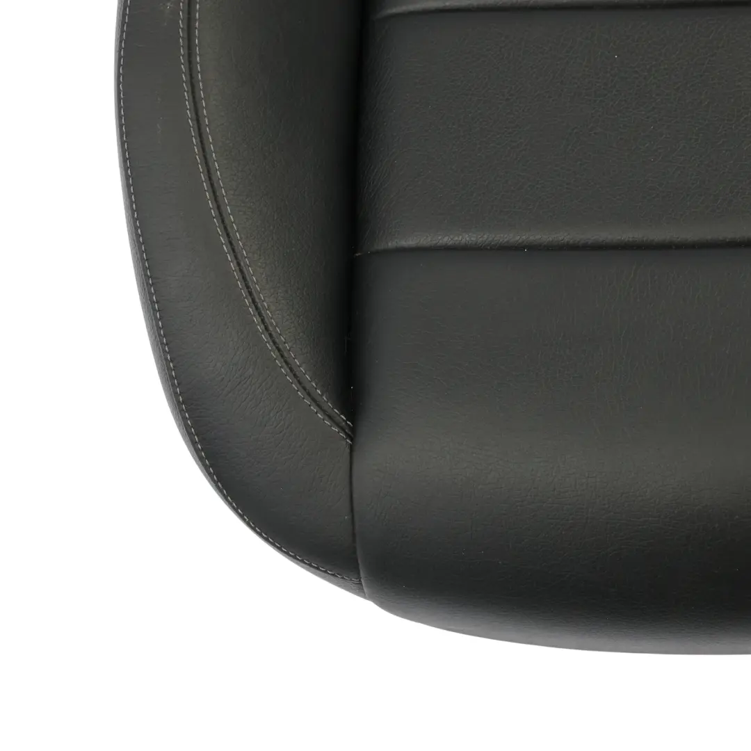 Mercedes W213 Front Lower Seat Base Cover Heated Leather Black Left N/S - SKU A2139104312 - Part number A2139104312