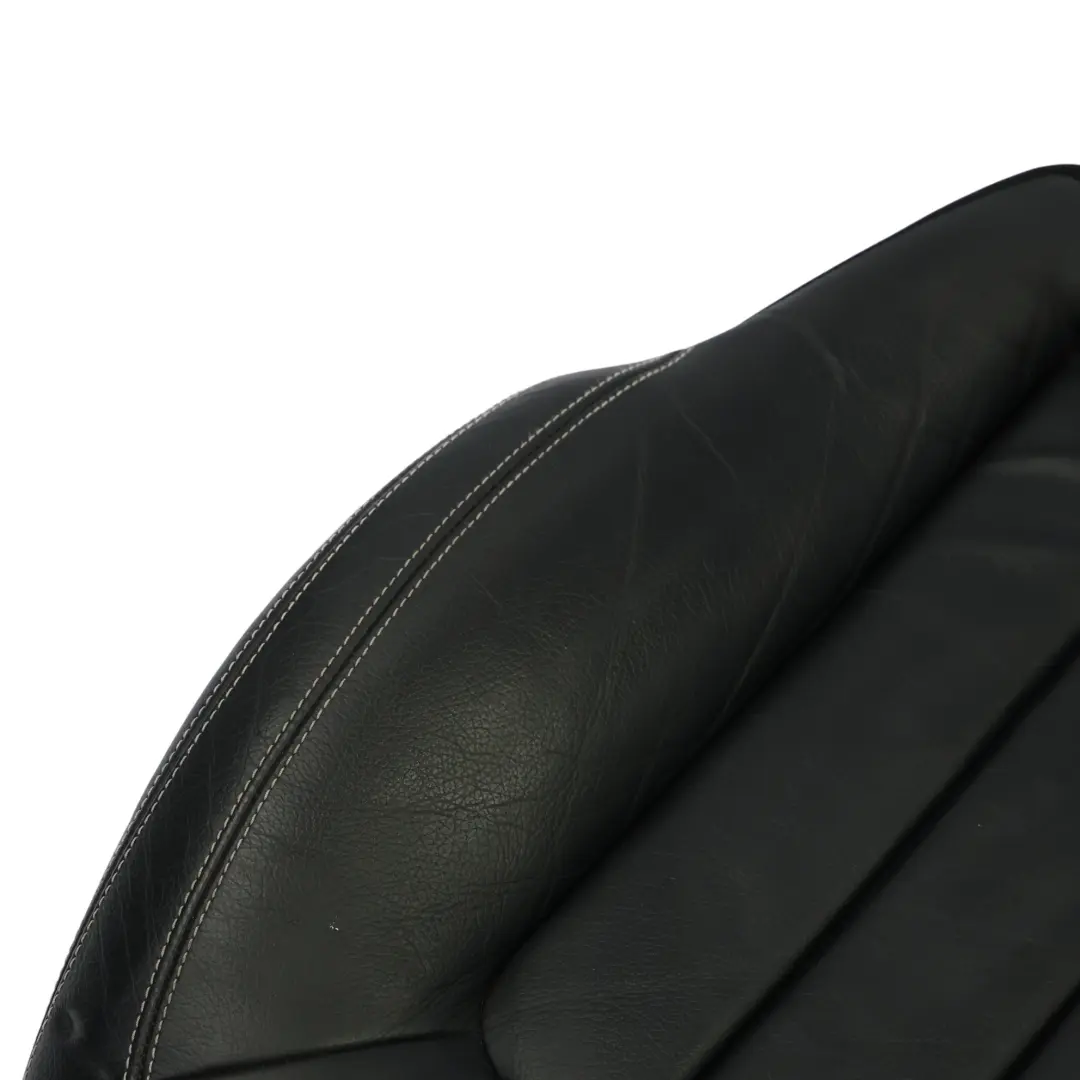 Mercedes W218 Asiento Reposacabezas Delantero Derecho Reposacabezas Cuero Negro - SKU A2189701550 - Número de pieza A2189701550