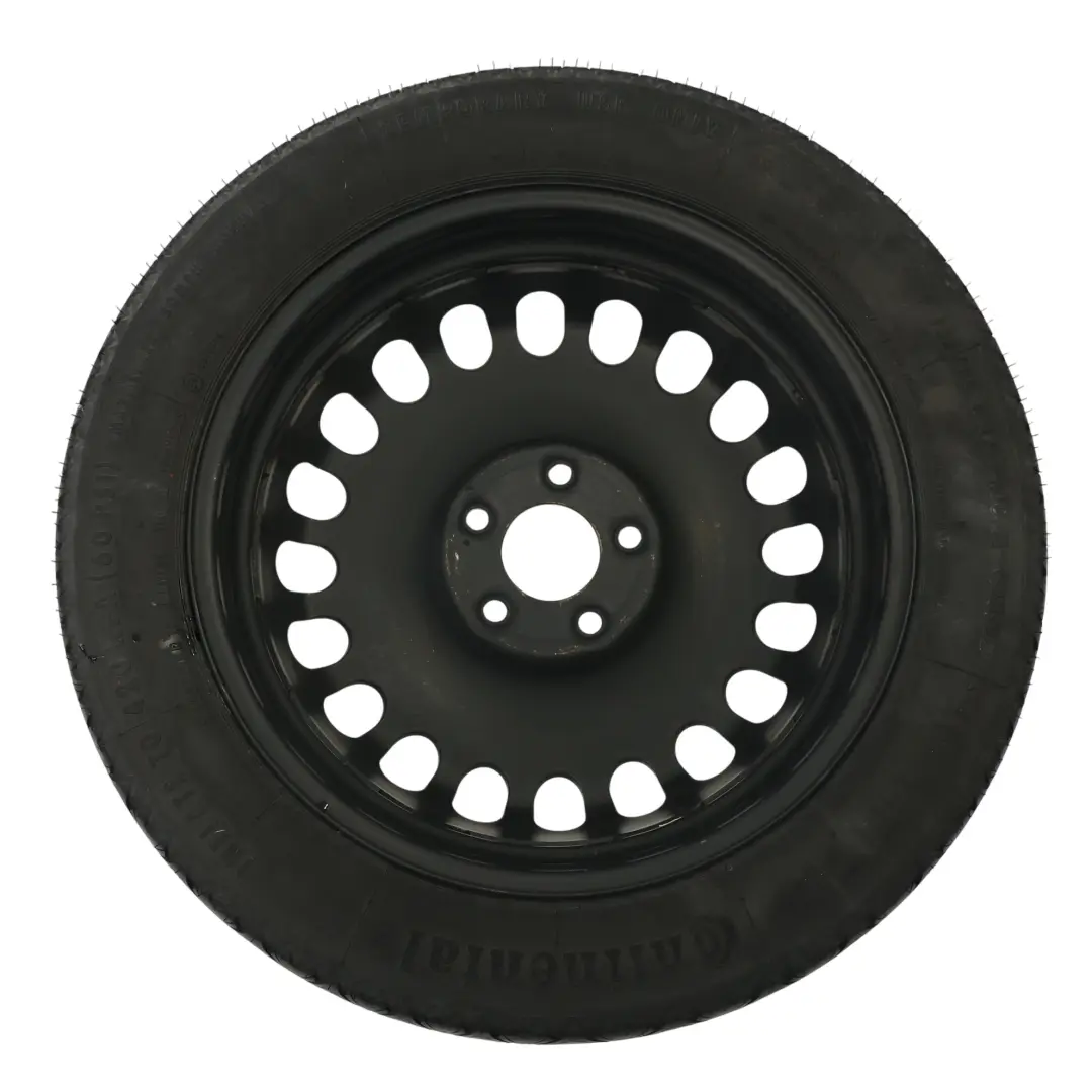 Ersatzrad Mercedes W211 W212 C218 Kompaktstahl R17 ET:36 155/70 für mit Teilenummer A2194000002 Ersatzrad Mercedes W211 W212 C218 Kompaktstahl R17 ET:36 155/70 - SKU A2194000002-3 - Teilenummer A2194000002