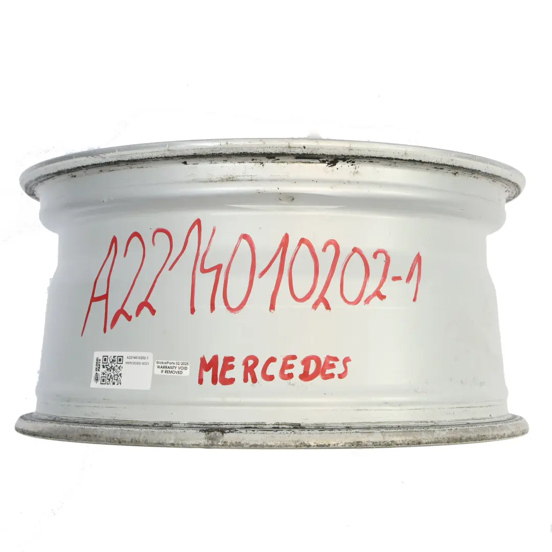 Llanta de aleación plateada Mercedes W216 W221 17" 8J ET:43 para con número de pieza A2214010202 Llanta de aleación plateada Mercedes W216 W221 17" 8J ET:43 - SKU A2214010202-1 - Número de pieza A2214010202