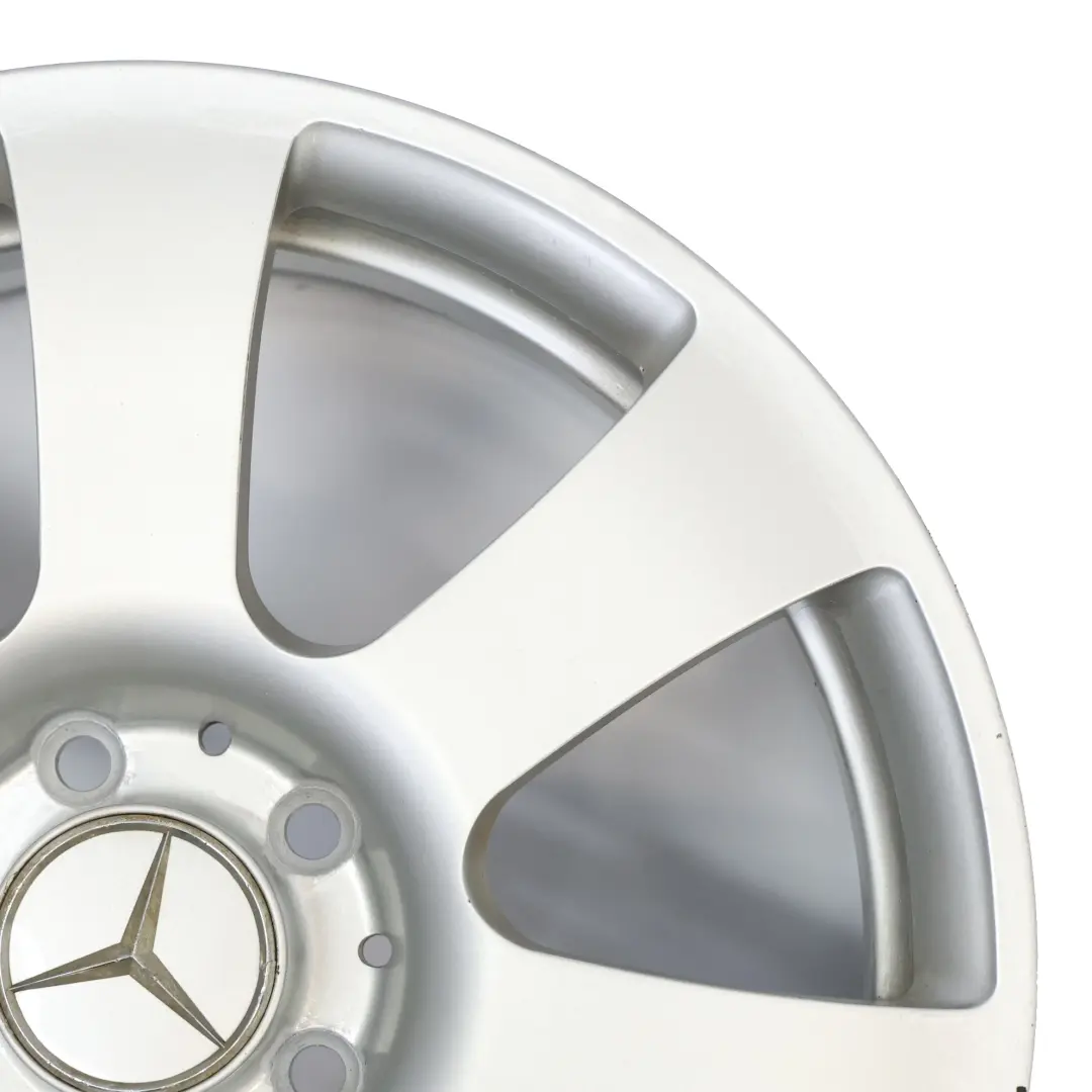 Mercedes W216 W221 Silberne Leicht metall felge 17" 8J ET:43 - SKU A2214010202-1 - Teilenummer A2214010202