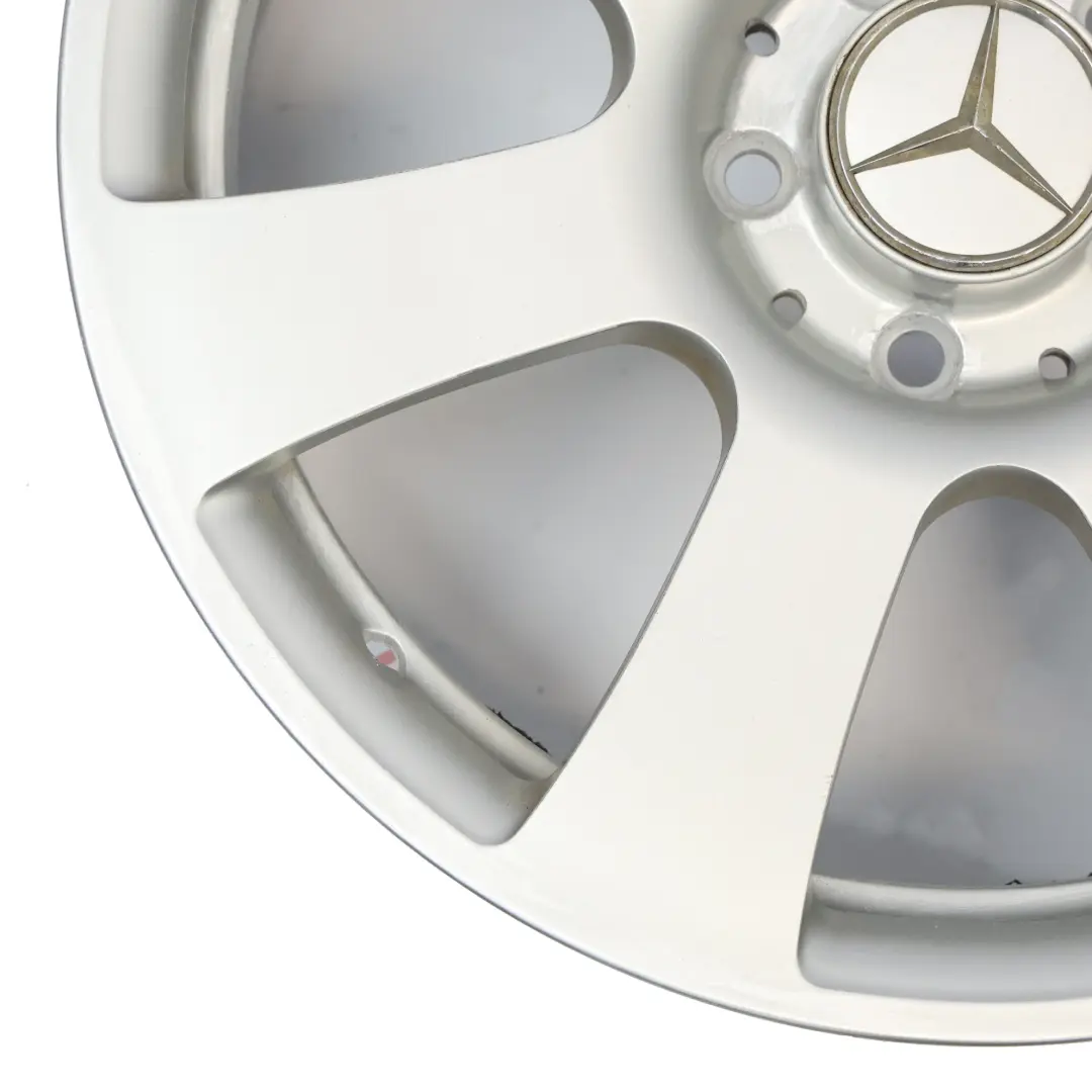 Mercedes W216 W221 Silberne Leicht metall felge 17" 8J ET:43 - SKU A2214010202-1 - Teilenummer A2214010202