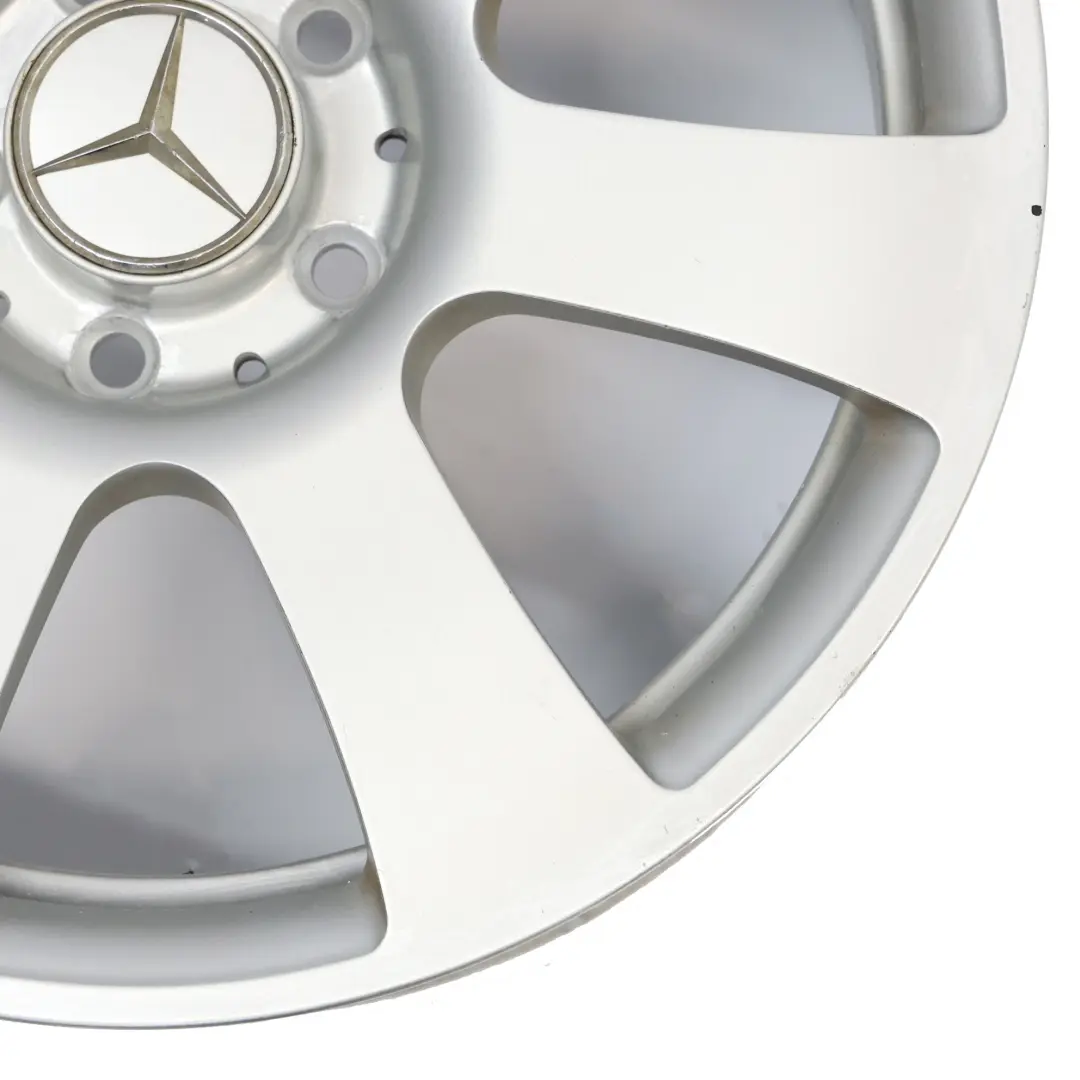 Mercedes W216 W221 Silberne Leicht metall felge 17" 8J ET:43 - SKU A2214010202-1 - Teilenummer A2214010202