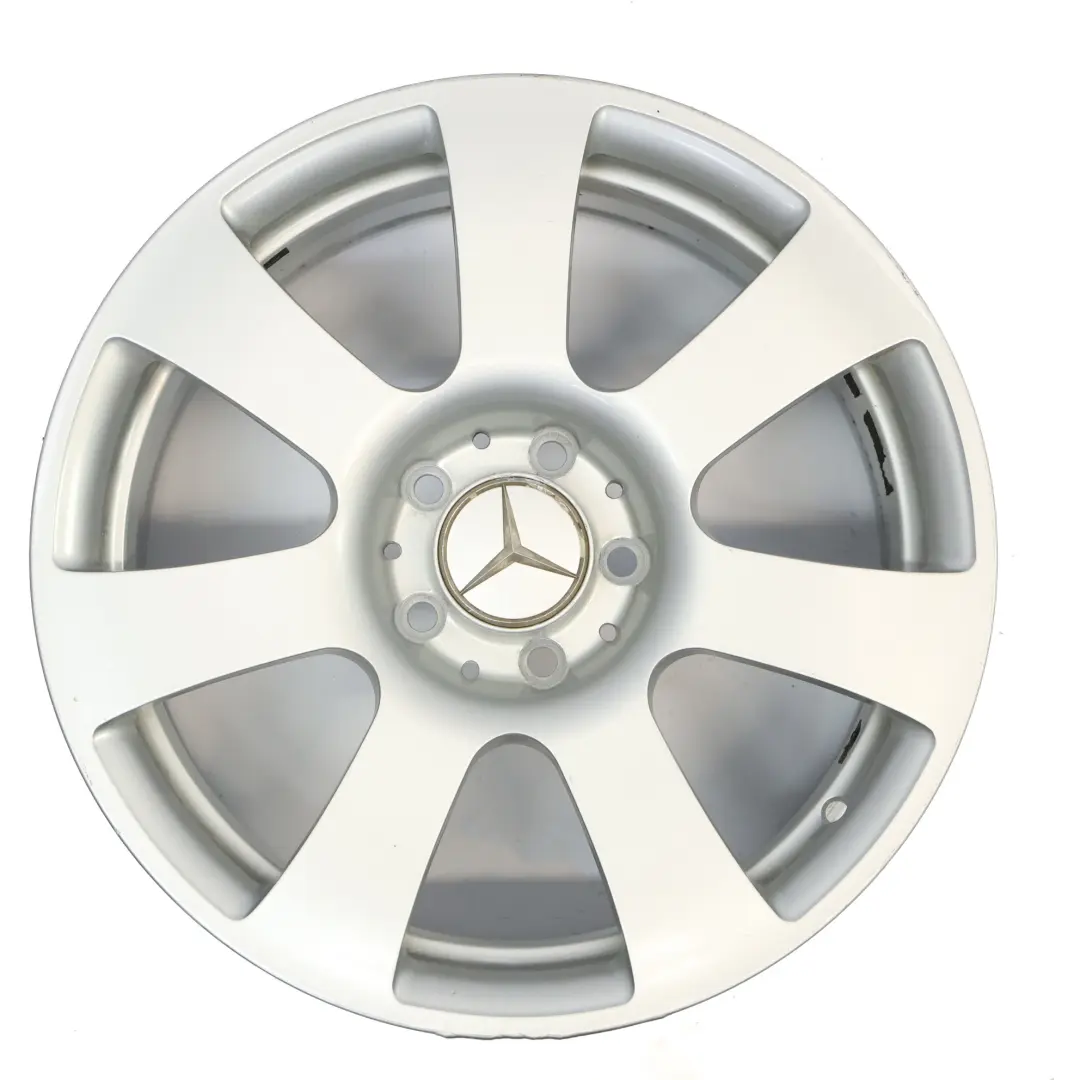  Llanta de aleación plateada Mercedes W216 W221 17" 8J ET:43 - SKU A2214010202-2 - Número de pieza A2214010202