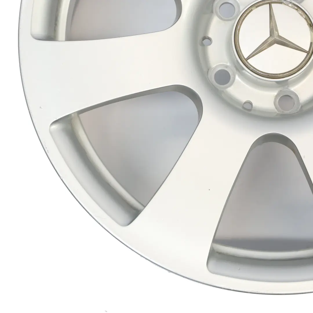 Mercedes W216 W221 Silver Alloy Wheel Rim 17" 8J ET:43 - SKU A2214010202-2 - Part number A2214010202
