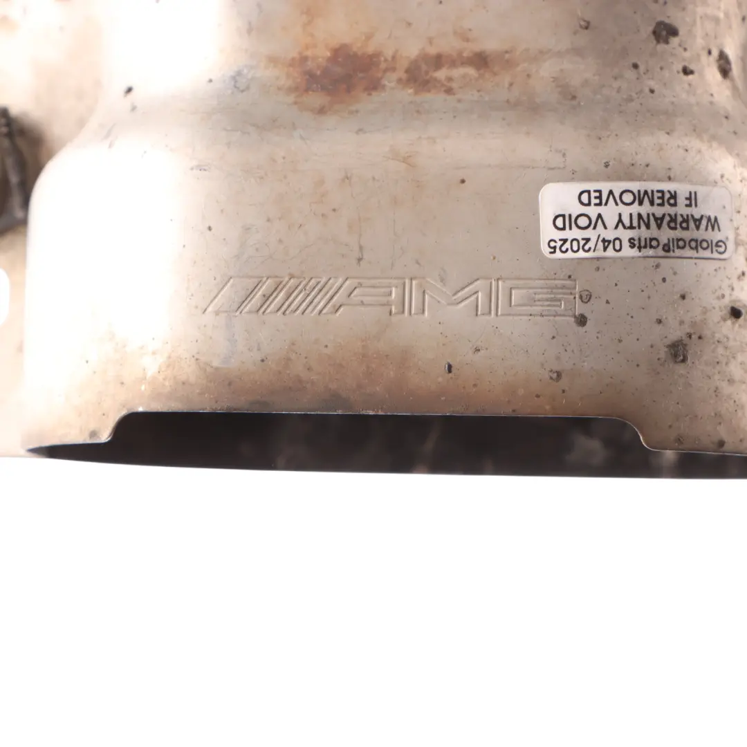 Mercedes W221 AMG Silenciador Trasero Cromado Izquierda Derecha Set - SKU A2214902927-1 - Número de pieza A2214902927