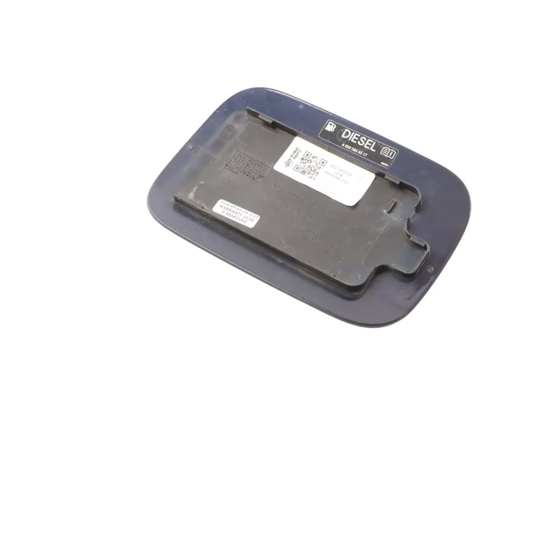 Filler Flap Tank Cap Cover Cavansite Blue 890 to Mercedes W221 Fuel with Part number A2217570006 Mercedes W221 Fuel Filler Flap Tank Cap Cover Cavansite Blue 890 - SKU A2217570006-CVB - Part number A2217570006