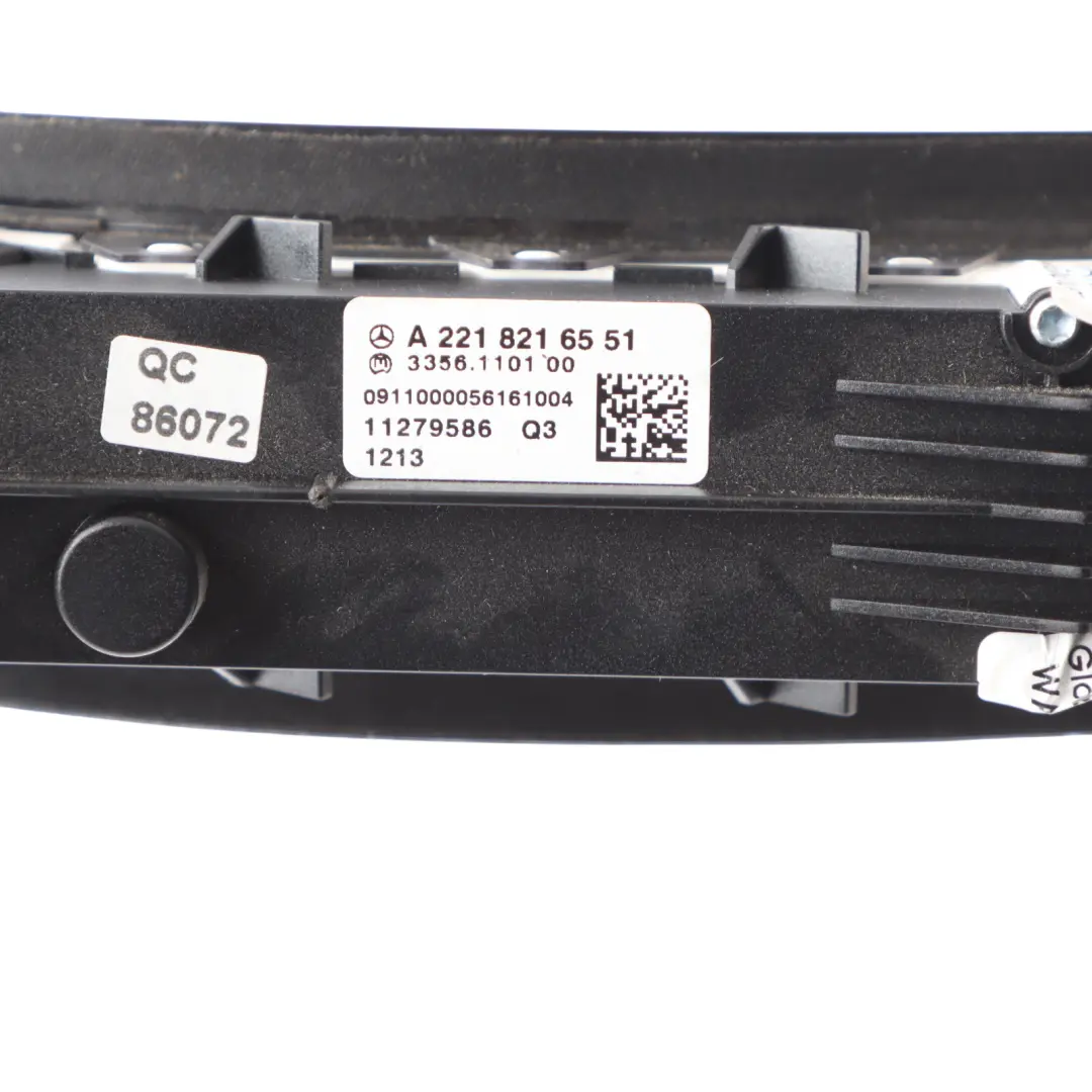 Mercedes W221 Dashboard Instrument Cluster Panel Button Switch - SKU A2218216551 - Part number A2218216551