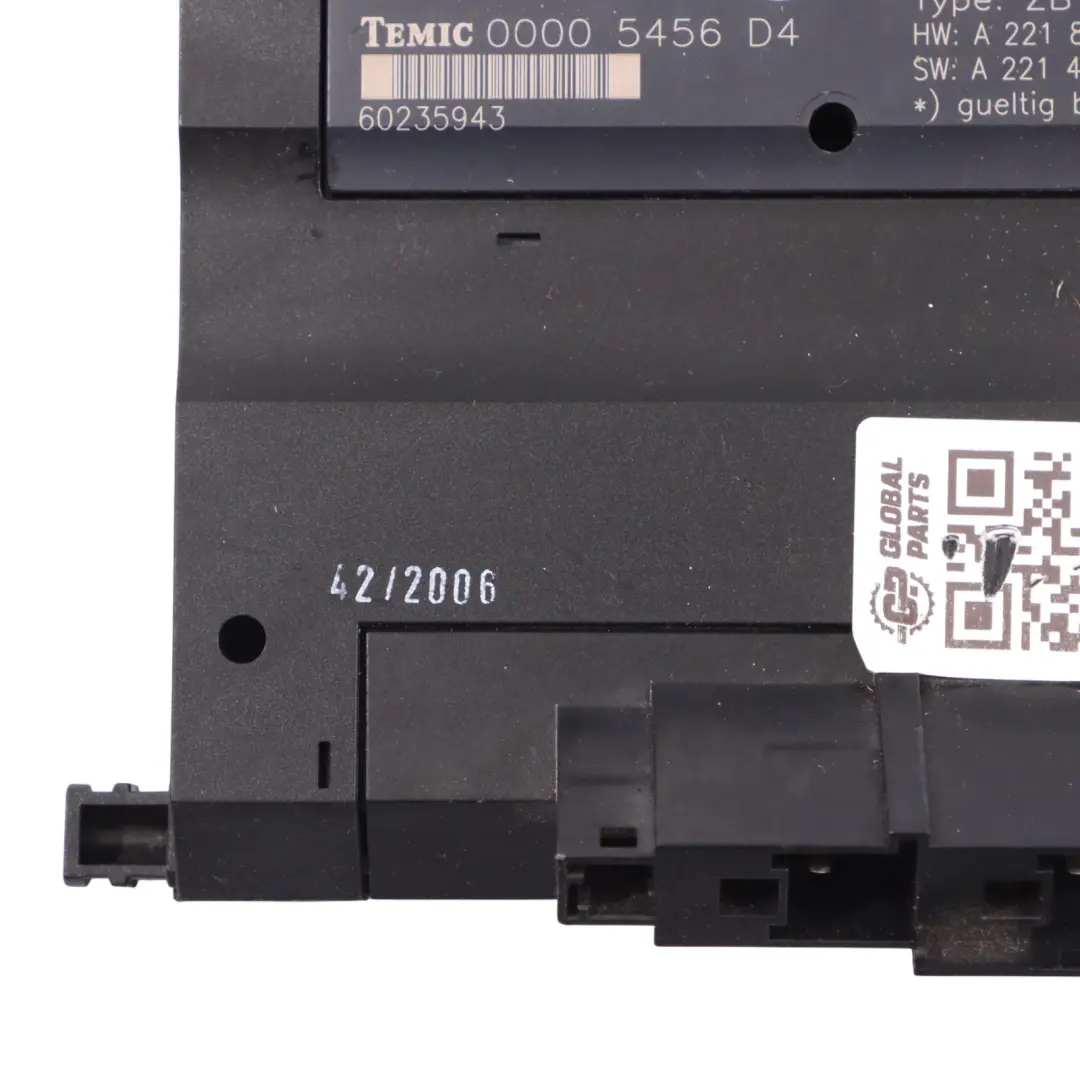 Modulo Controllo Interruttore Sedile Anteriore per Mercedes W221 con numero di parte A2218702386 Mercedes W221 Modulo Controllo Interruttore Sedile Anteriore - SKU A2218702386 - Numero di parte A2218702386