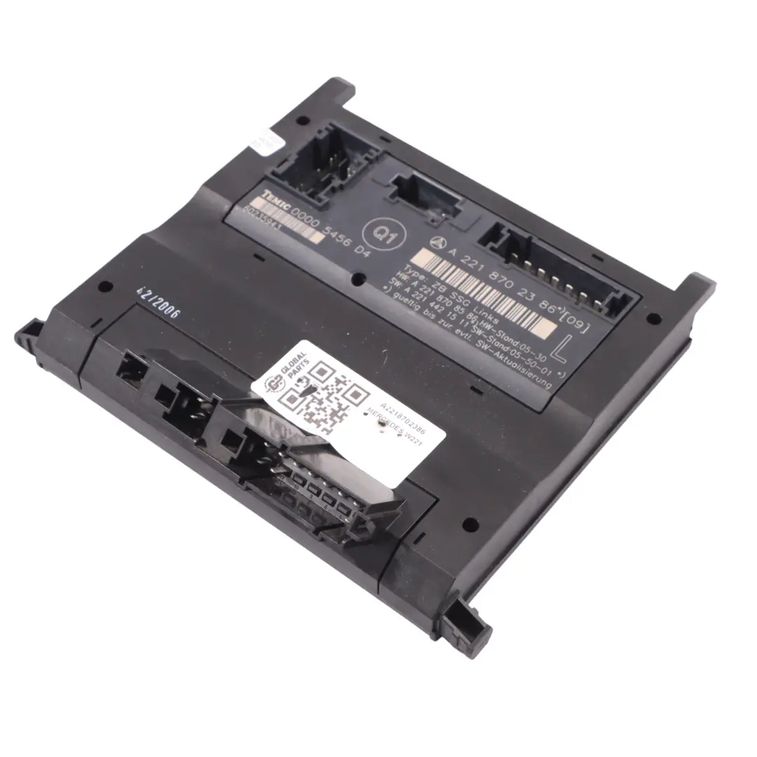 Módulo Control Ajuste Interruptor Asiento Delantero para Mercedes W221 con número de pieza A2218702386 Mercedes W221 Módulo Control Ajuste Interruptor Asiento Delantero - SKU A2218702386 - Número de pieza A2218702386