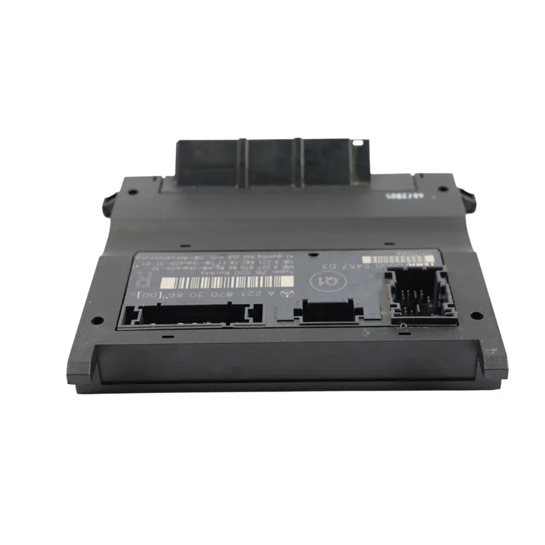 Mercedes W221 Módulo De Asiento Delantero Derecho Control Memoria - SKU A2218703086 - Número de pieza A2218703086
