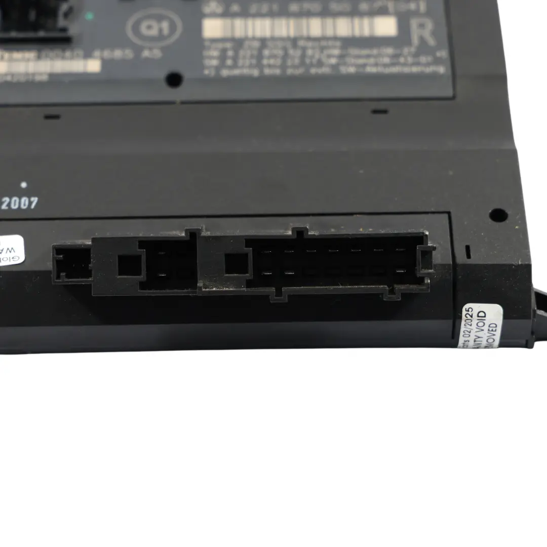 Module De Commande De Mémoire De Siège Avant Droit pour Mercedes W221 à propos du numéro de pièce A2218705087 Mercedes W221 Module De Commande De Mémoire De Siège Avant Droit - SKU A2218705087 - Numéro de pièce A2218705087