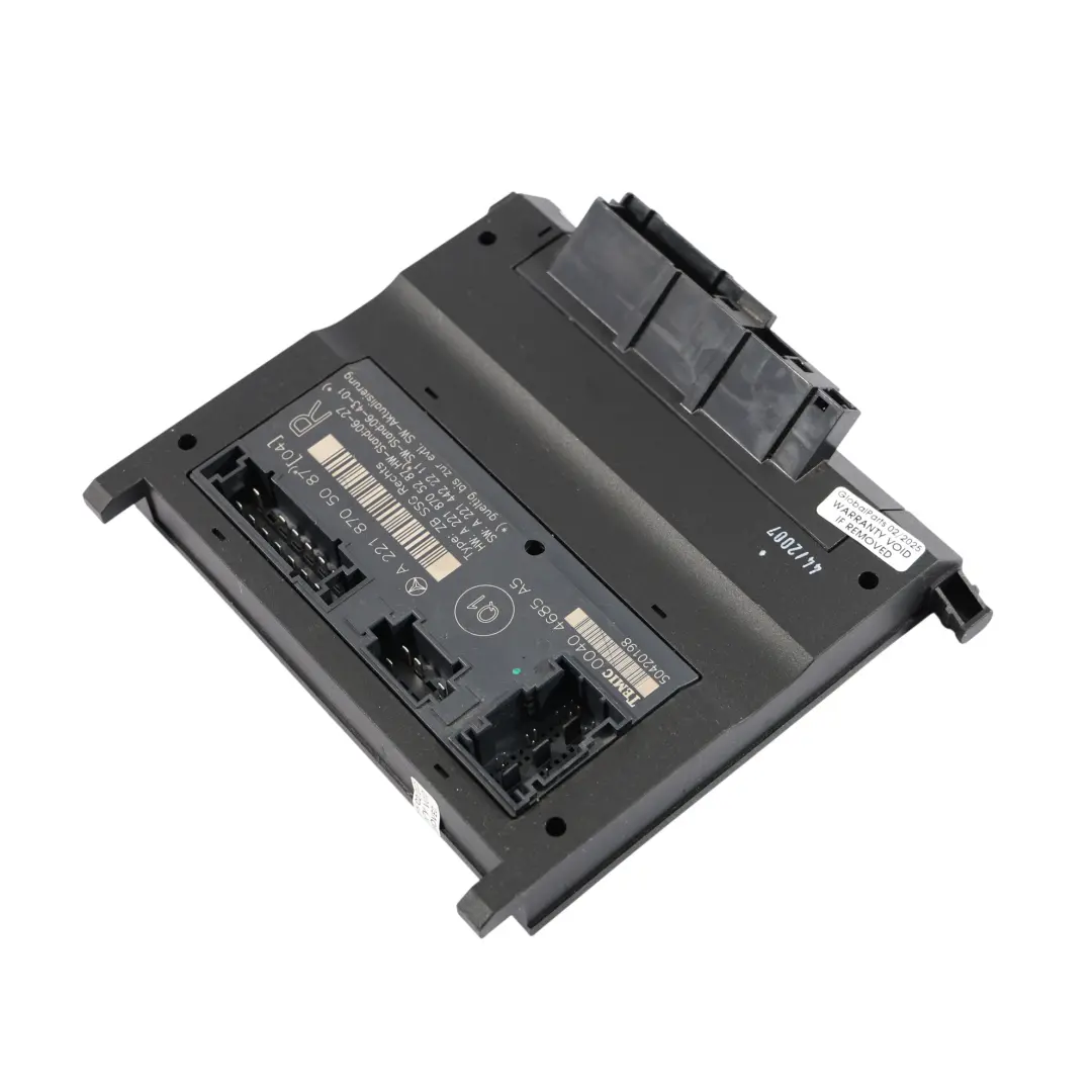 Mercedes W221 Seat Memory Control Unit Module Front Right O/S - SKU A2218705087 - Part number A2218705087