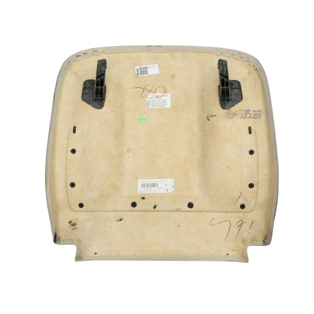 Asiento Delantero Respaldo Trasero Izquierdo Derecho para Mercedes W221 con número de pieza A2219101339 Mercedes W221 Asiento Delantero Respaldo Trasero Izquierdo Derecho - SKU A2219101339-1 - Número de pieza A2219101339