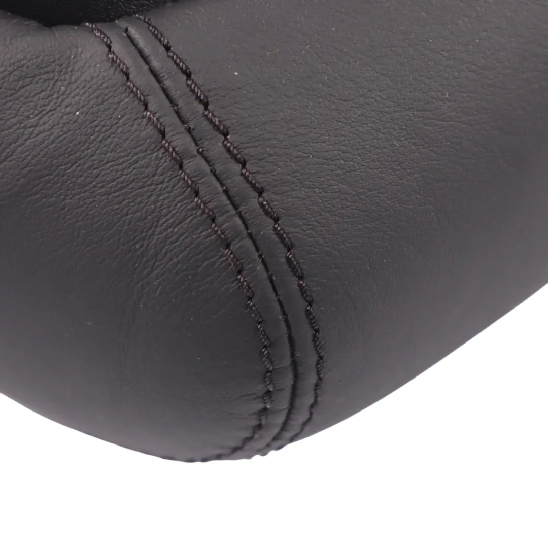 Mercedes W221 Seat Headrest Front Left N/S Black Leather Nappa Head Rest - SKU A2219705350 - Part number A2219705350