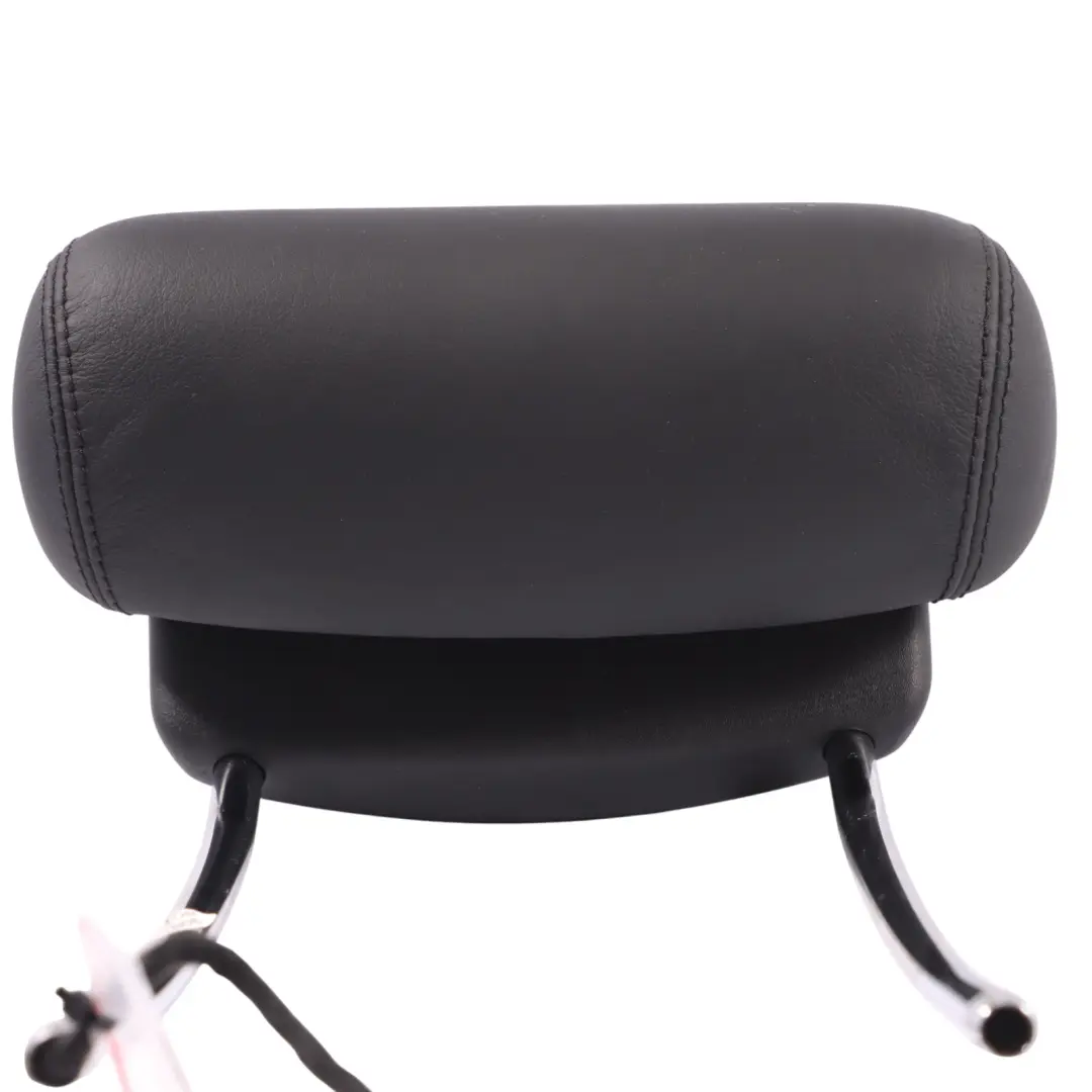Mercedes W221 Seat Headrest Front Left N/S Black Leather Nappa Head Rest - SKU A2219705350 - Part number A2219705350