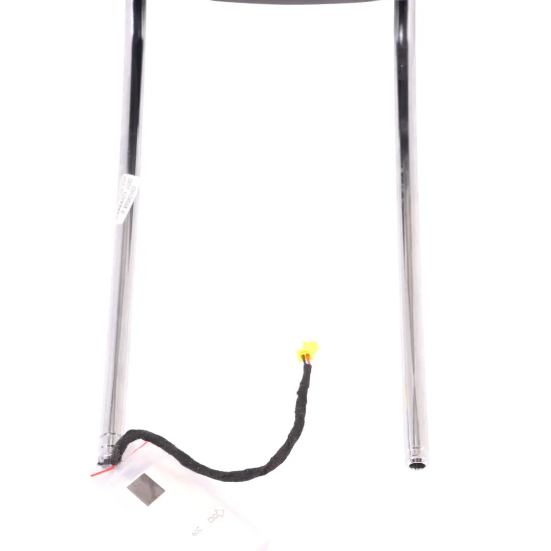 Mercedes W221 Poggiatesta Anteriore Sinistro Poggiatesta In Pelle Nera Nappa - SKU A2219705350 - Numero di parte A2219705350