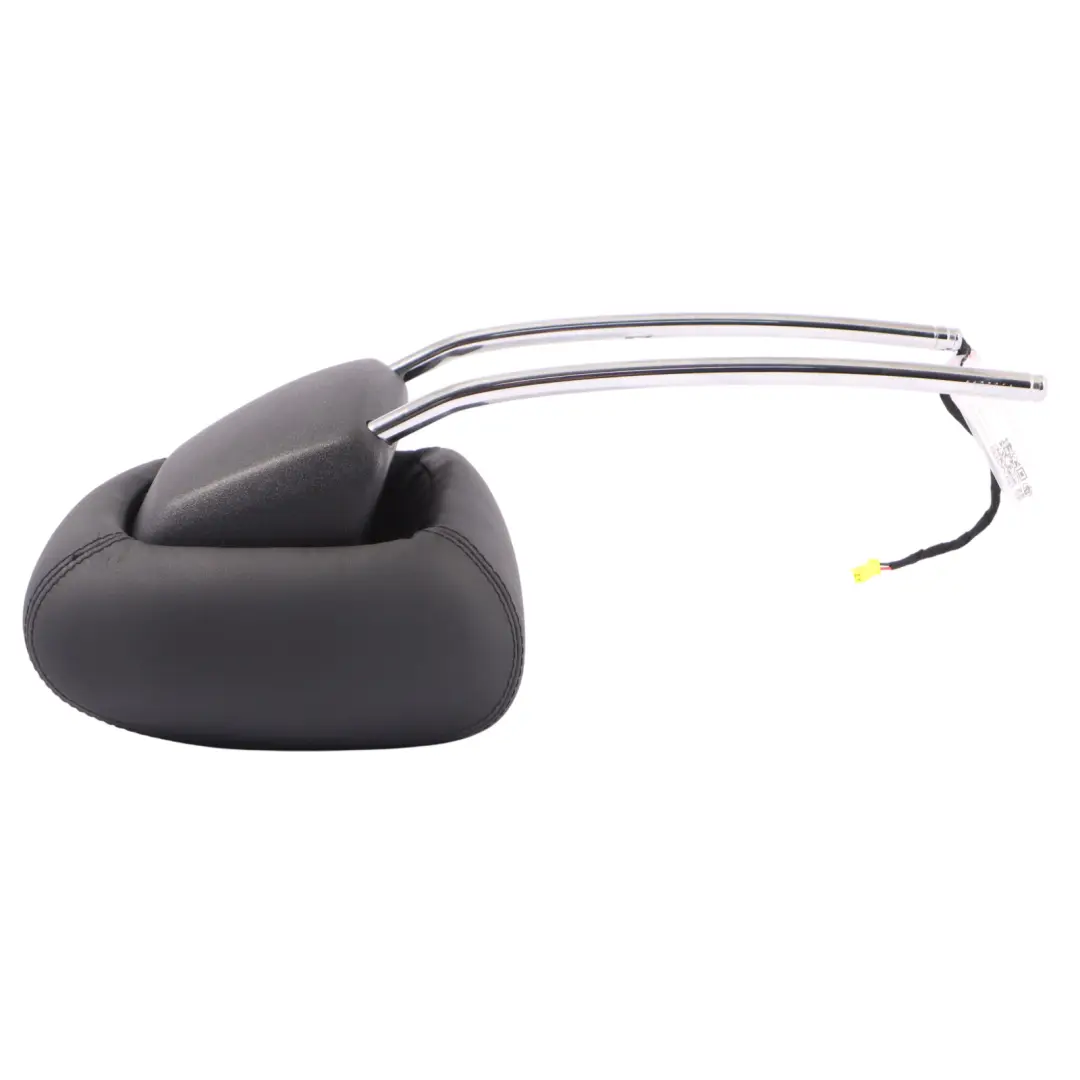Mercedes W221 Poggiatesta Anteriore Sinistro Poggiatesta In Pelle Nera Nappa - SKU A2219705350 - Numero di parte A2219705350