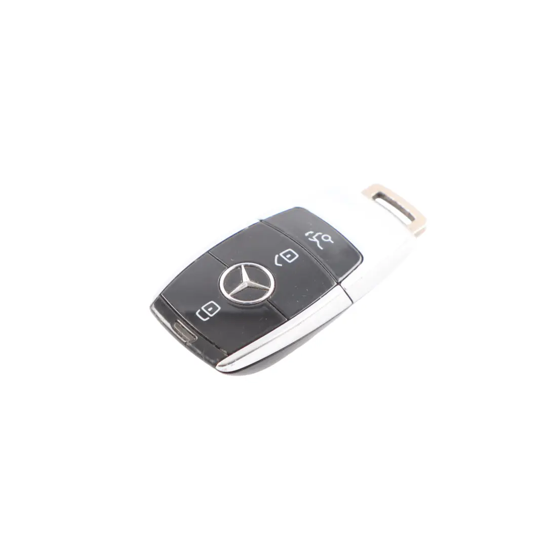 Radio Remote Alarm Ignition Key Fob Button to Mercedes W213 with Part number A2229051111 Mercedes W213 Radio Remote Alarm Ignition Key Fob Button - SKU A2229051111 - Part number A2229051111