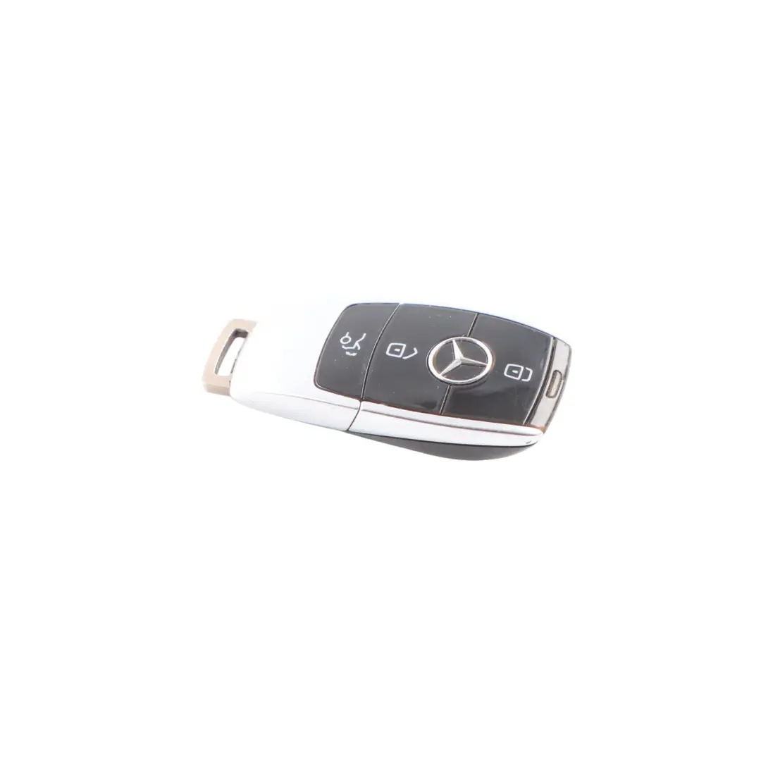 Radio Remote Alarm Ignition Key Fob Button to Mercedes W213 with Part number A2229051111 Mercedes W213 Radio Remote Alarm Ignition Key Fob Button - SKU A2229051111 - Part number A2229051111
