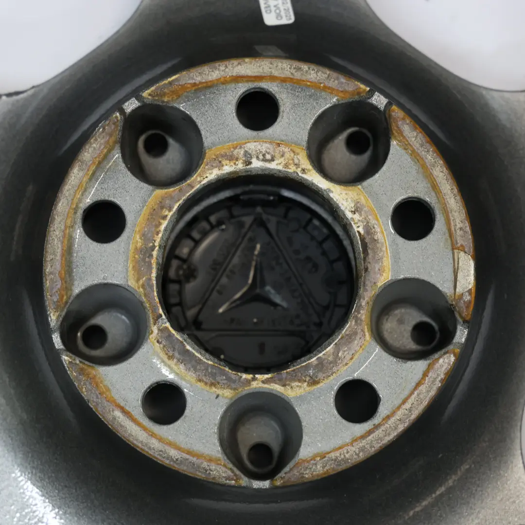 Front Wheel Alloy Rim 18" 8.5J ET:30 Star Spoke to Mercedes SL R230 AMG with Part number A2304012002 Mercedes SL R230 AMG Front Wheel Alloy Rim 18" 8.5J ET:30 Star Spoke - SKU A2304012002-1 - Part number A2304012002