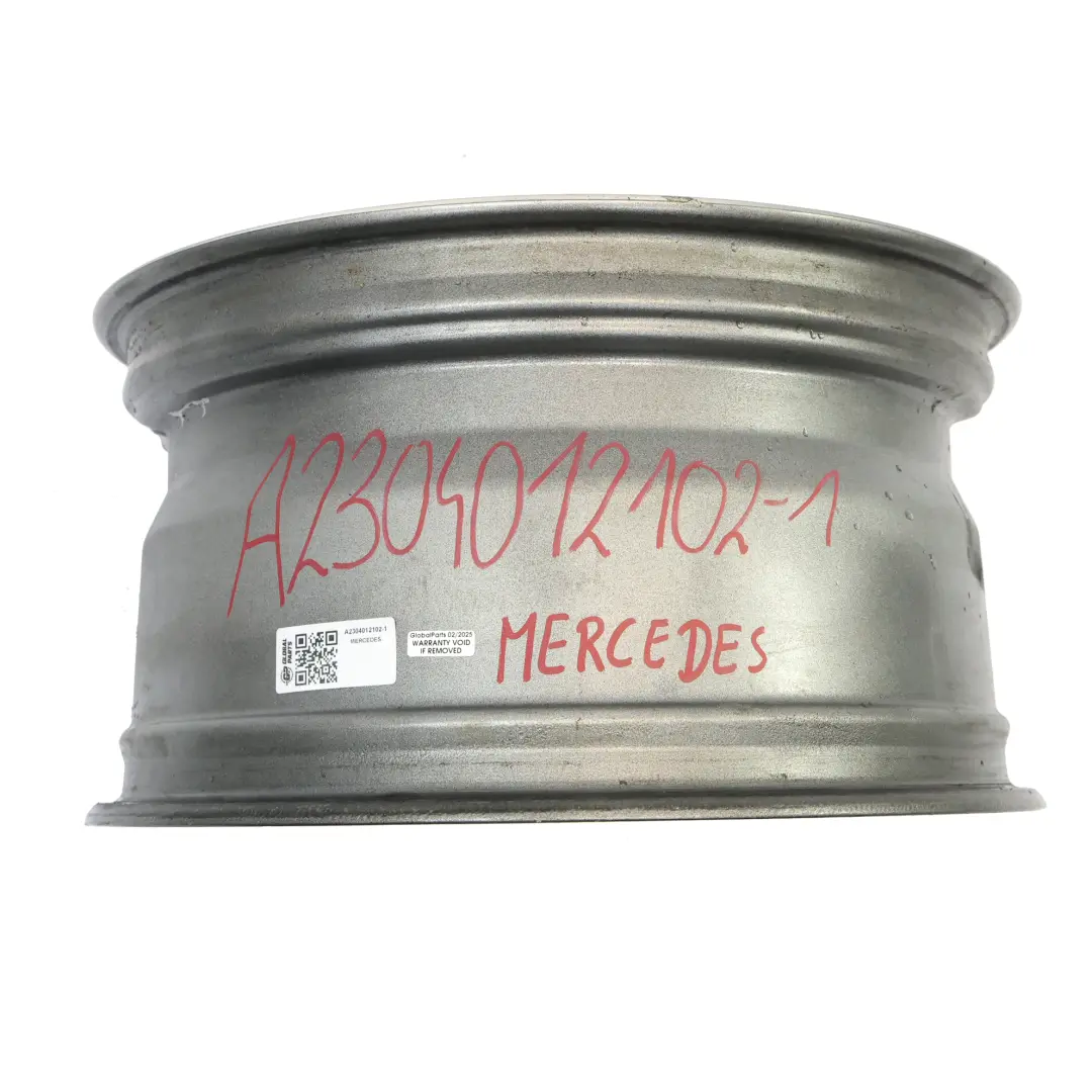 Mercedes SL R230 AMG Jante Alliage 18" 9.5J ET:33 À Rayons Étoilés - SKU A2304012102-1 - Numéro de pièce A2304012102