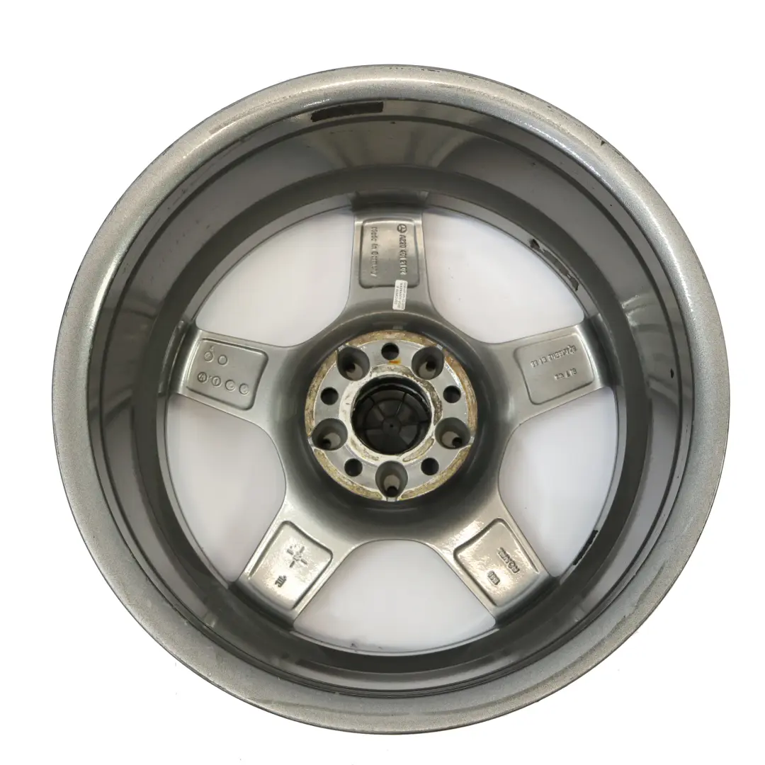 Mercedes SL R230 AMG Rear Wheel Alloy Rim 18" 9.5J ET:33 Star Spoke - SKU A2304012102-2 - Part number A2304012102