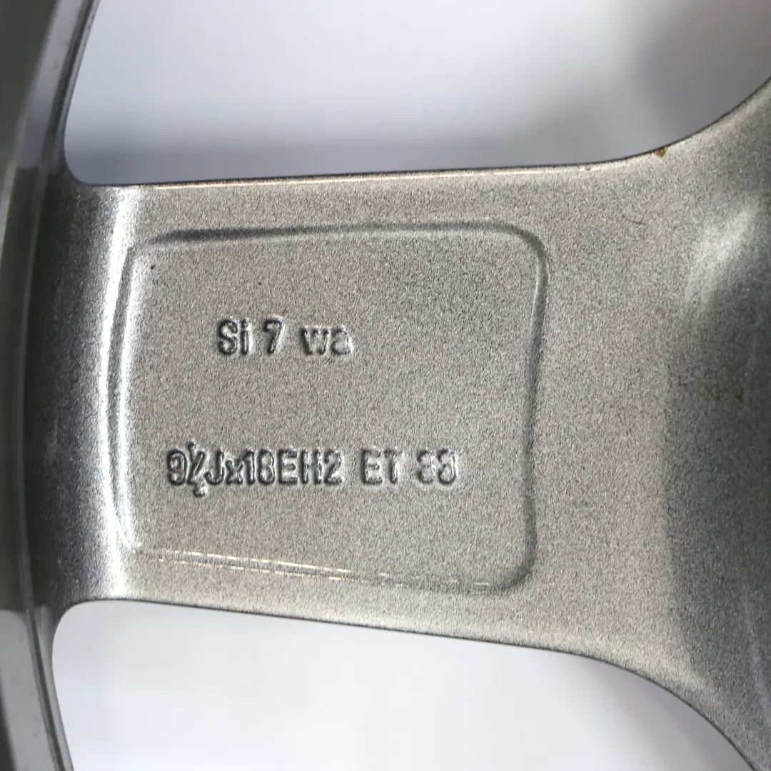 Mercedes SL R230 AMG Rear Wheel Alloy Rim 18" 9.5J ET:33 Star Spoke - SKU A2304012102-2 - Part number A2304012102
