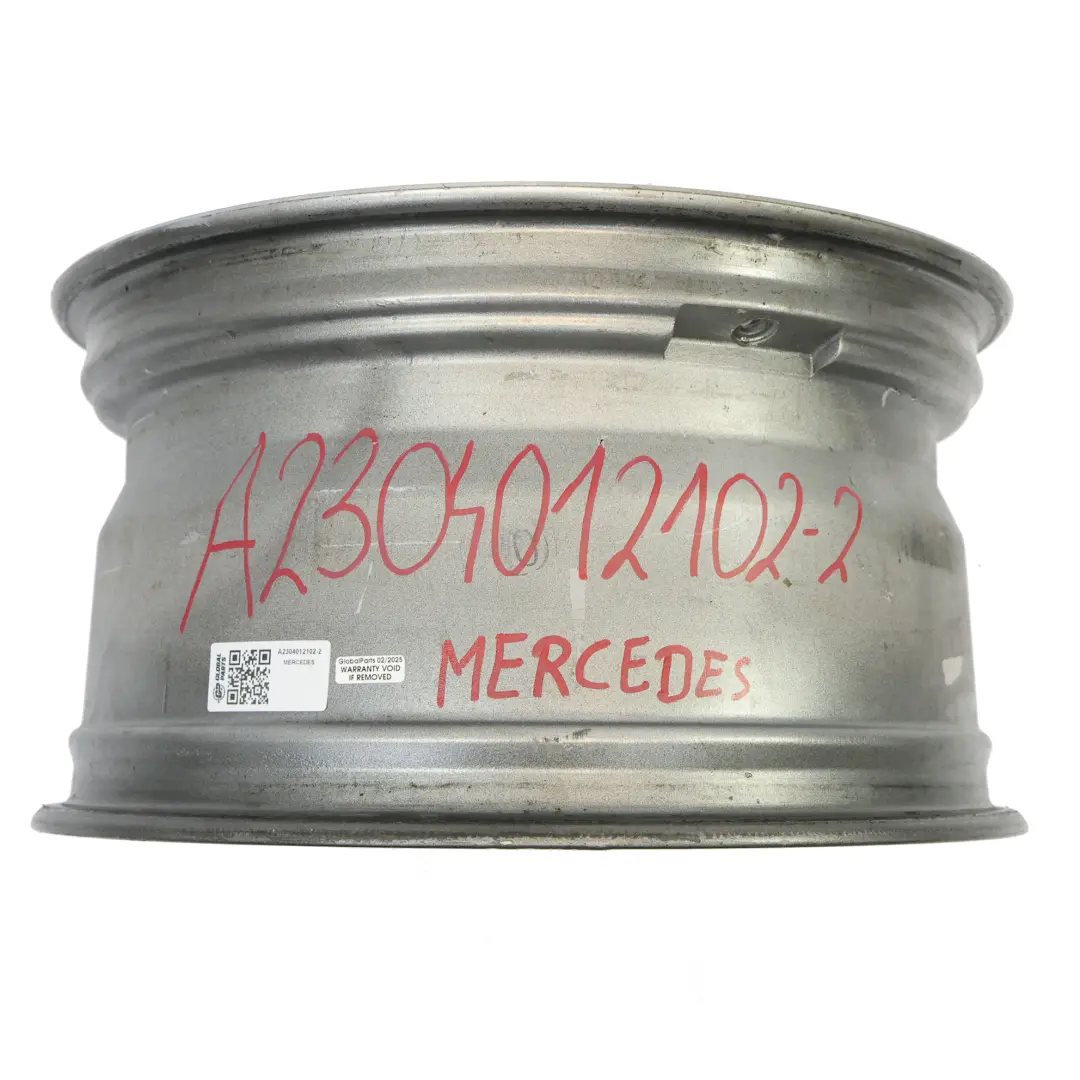 Mercedes SL R230 AMG Jante Arrière Alliage 18" 9,5J ET:33 - SKU A2304012102-2 - Numéro de pièce A2304012102