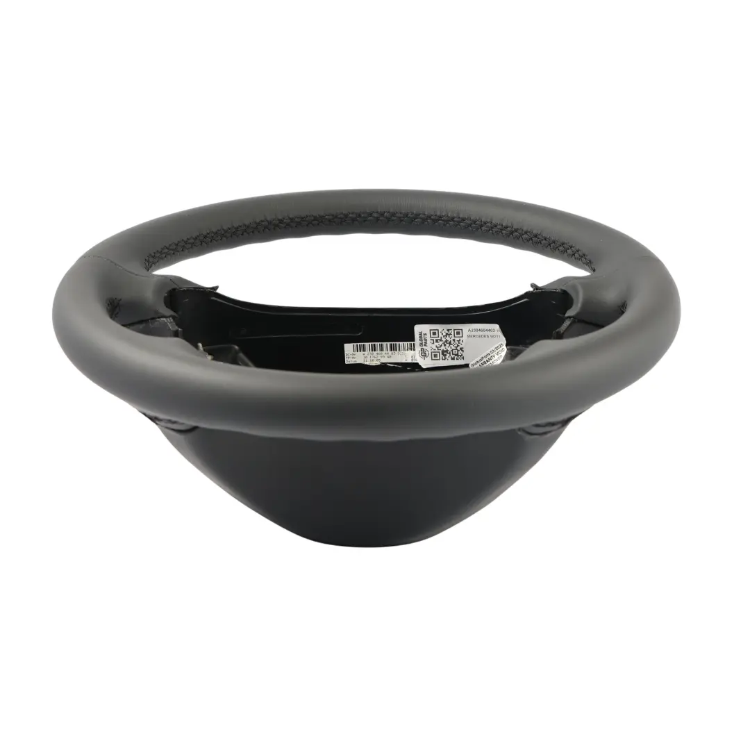 Mercedes CLK C209 W209 W211 C219 NEU Schwarz Leder Leder Lenkrad - SKU A2304604403-1 - Teilenummer A2304604403